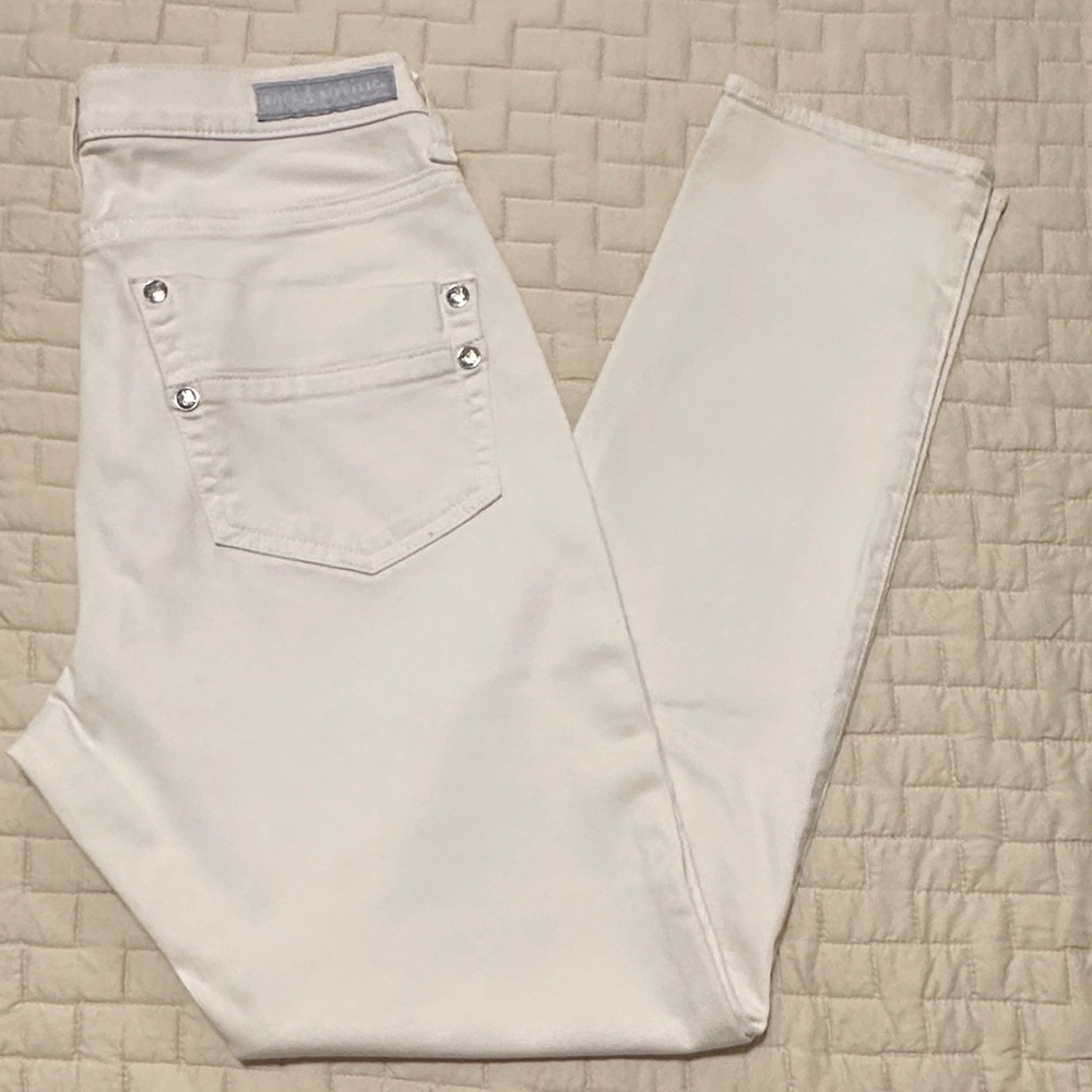 Rock & Republic Women's White Skinny Jeans